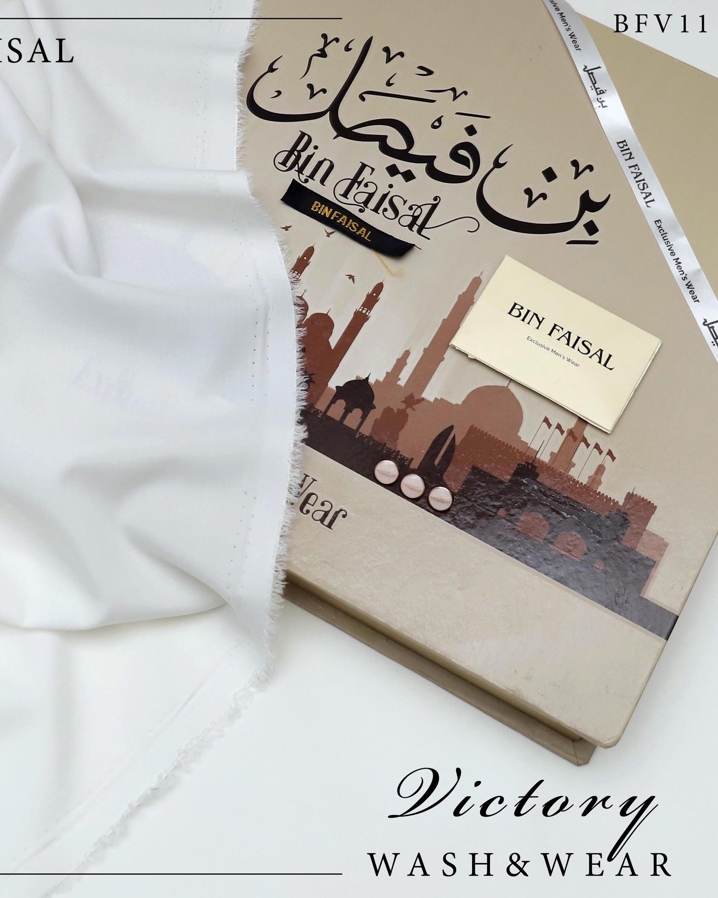 Premium 100% Pure Super Luxury Victory Wash & Wear Fabric
