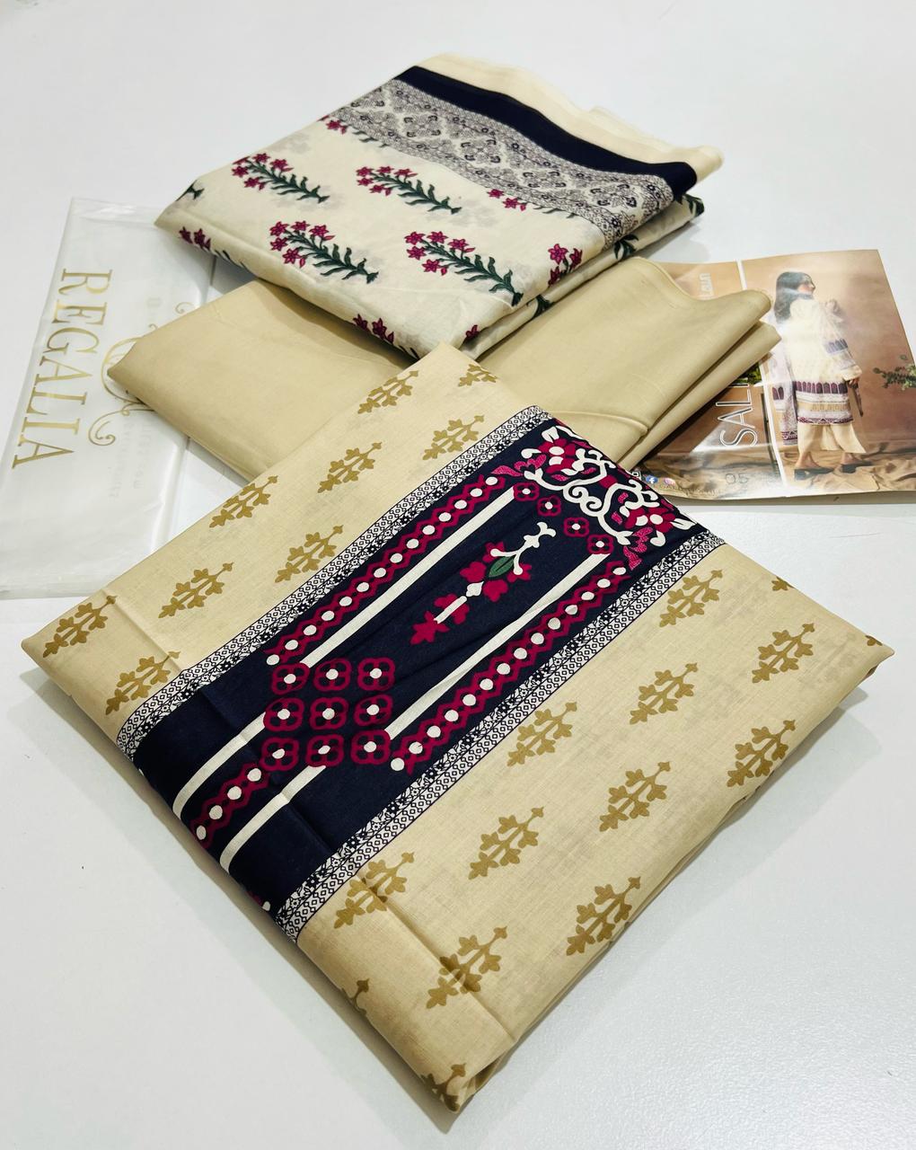 3PC Premium Printed Lawn Suit β Summer 2025 Collection