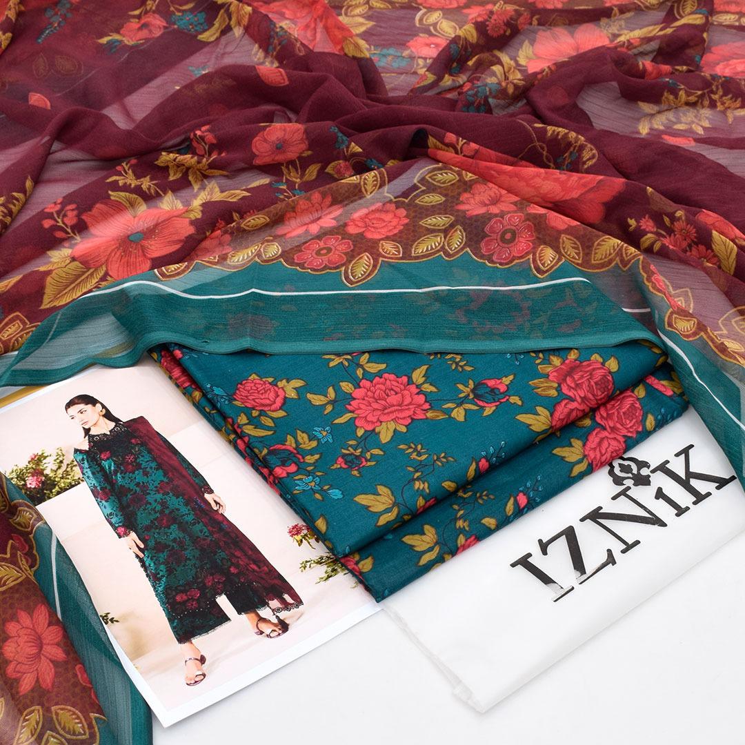 Stylish Printed Lawn – 3 Piece Set