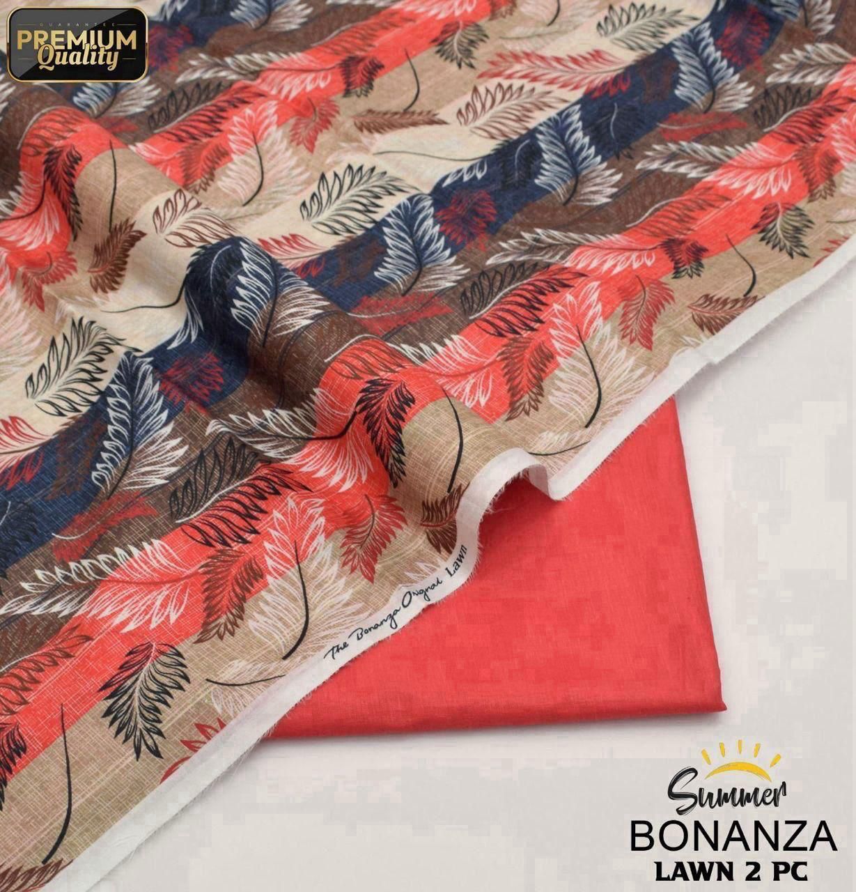 Summer Glow 2PC Digital Lawn Collection 2025