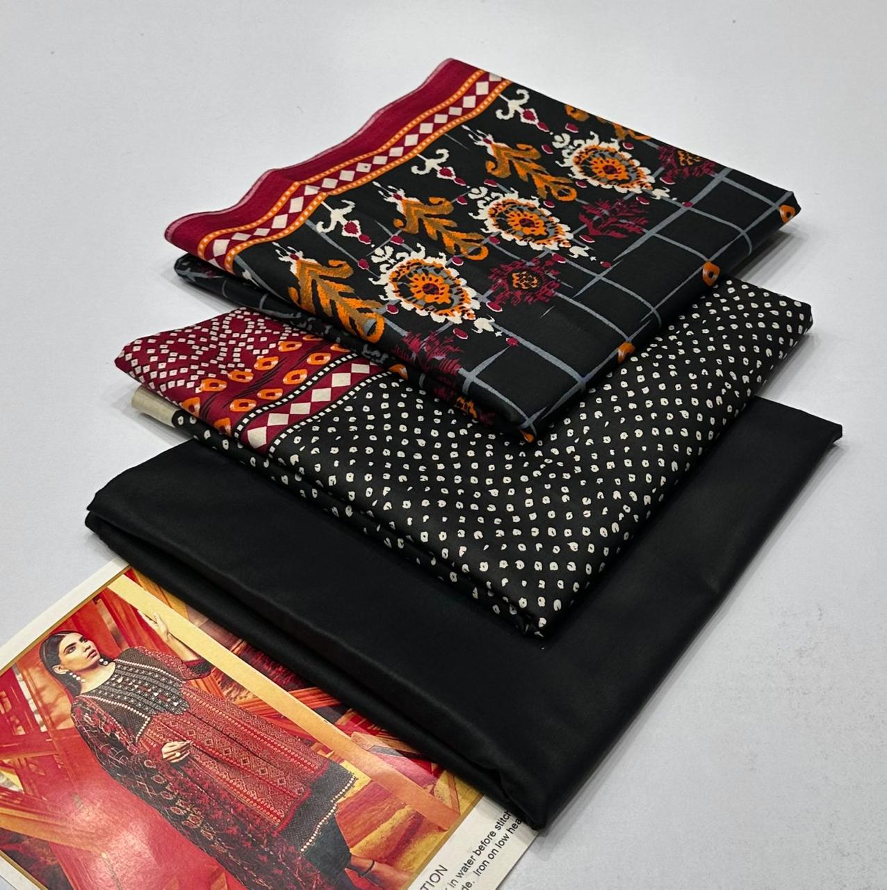 3-piece unstitched airjet linen winter collection – stylish, warm and durable