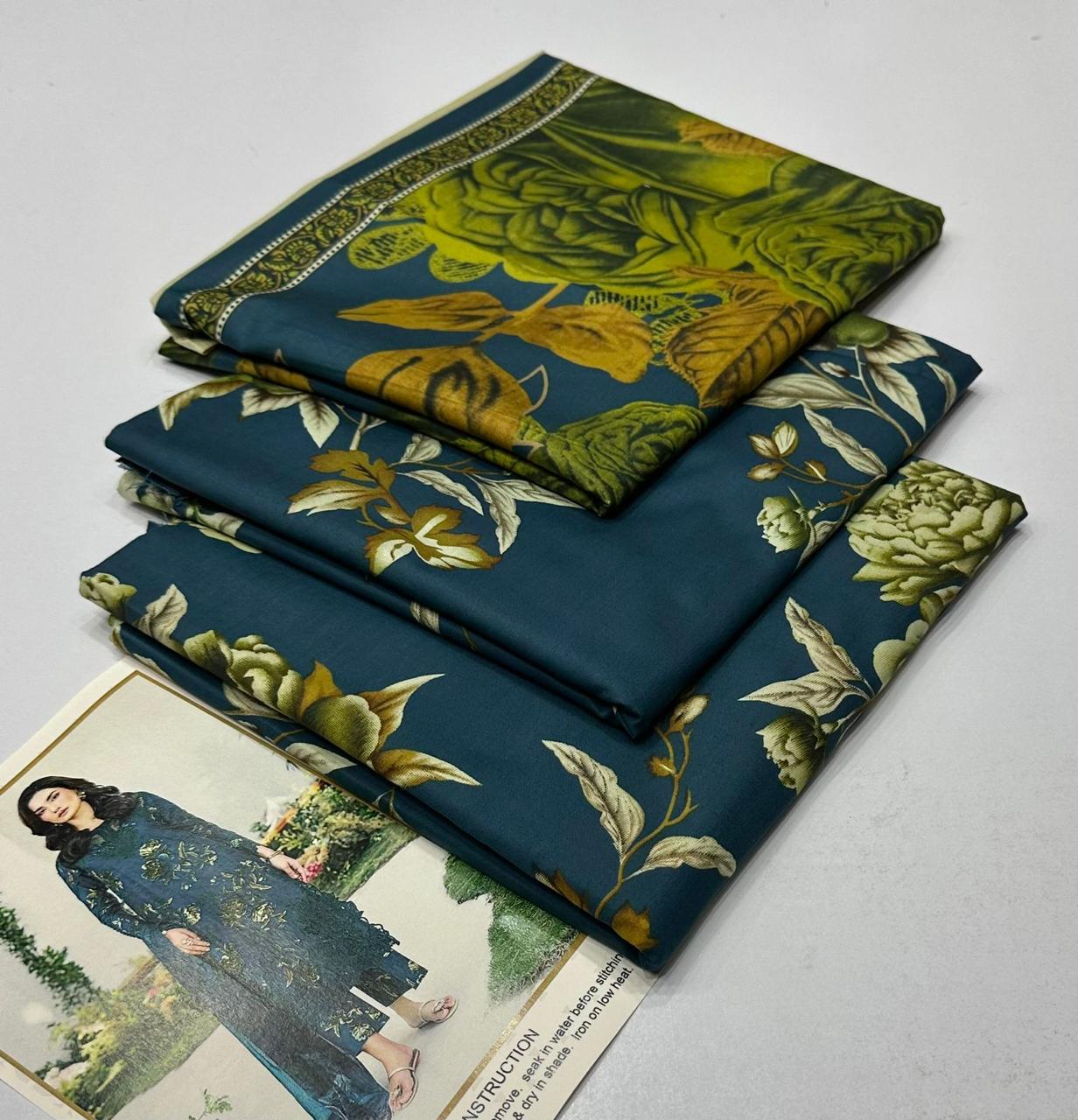 3-piece unstitched airjet linen winter collection – stylish, warm and durable