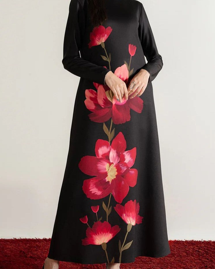 Exclusive Handmade Oil-Painted 3PC Ensemble