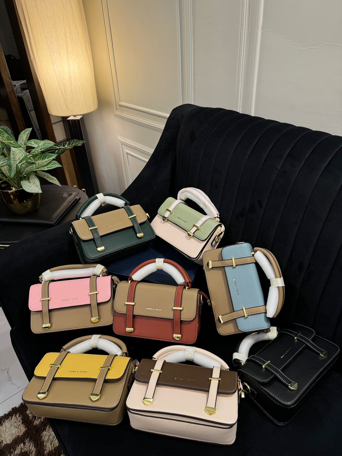 Trendy Imported Crossbody Bag with Long Belt – Spacious & Stylish Design