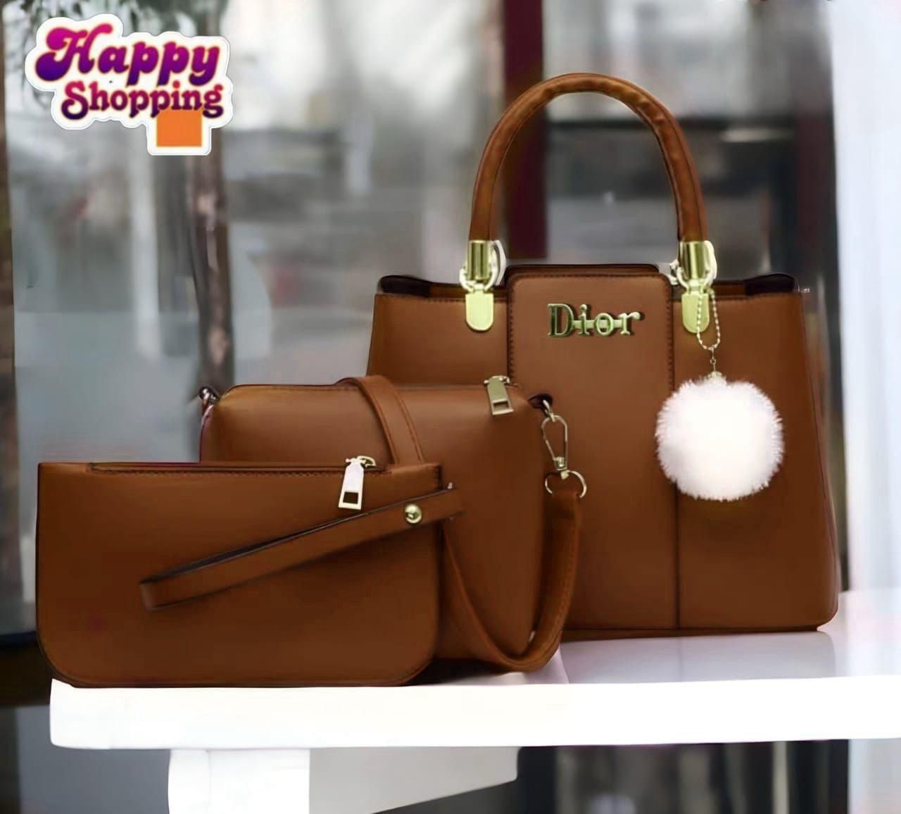 Elegant 3Pcs Shoulder Bag Set for Women – Premium Quality & Stylish Design