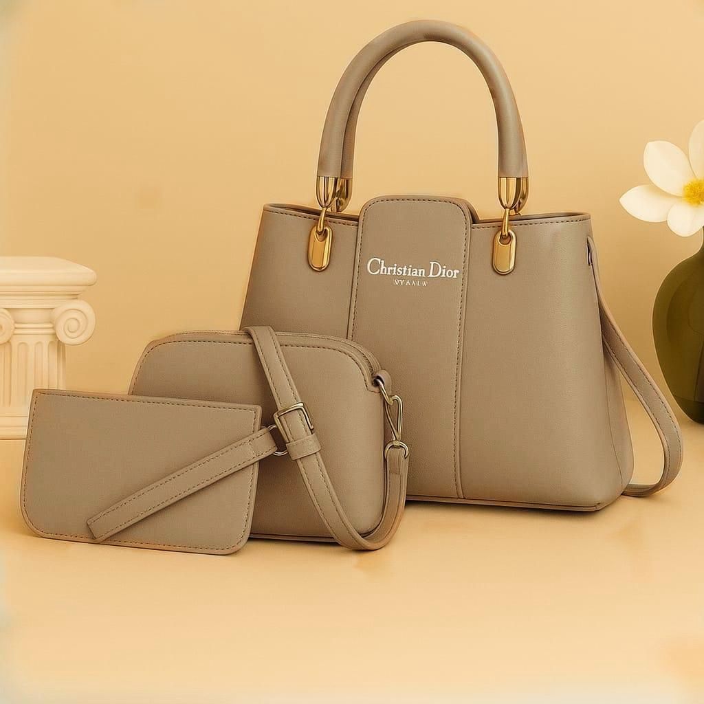 Elegant 3Pcs Shoulder Bag Set for Women – Premium Quality & Stylish Design