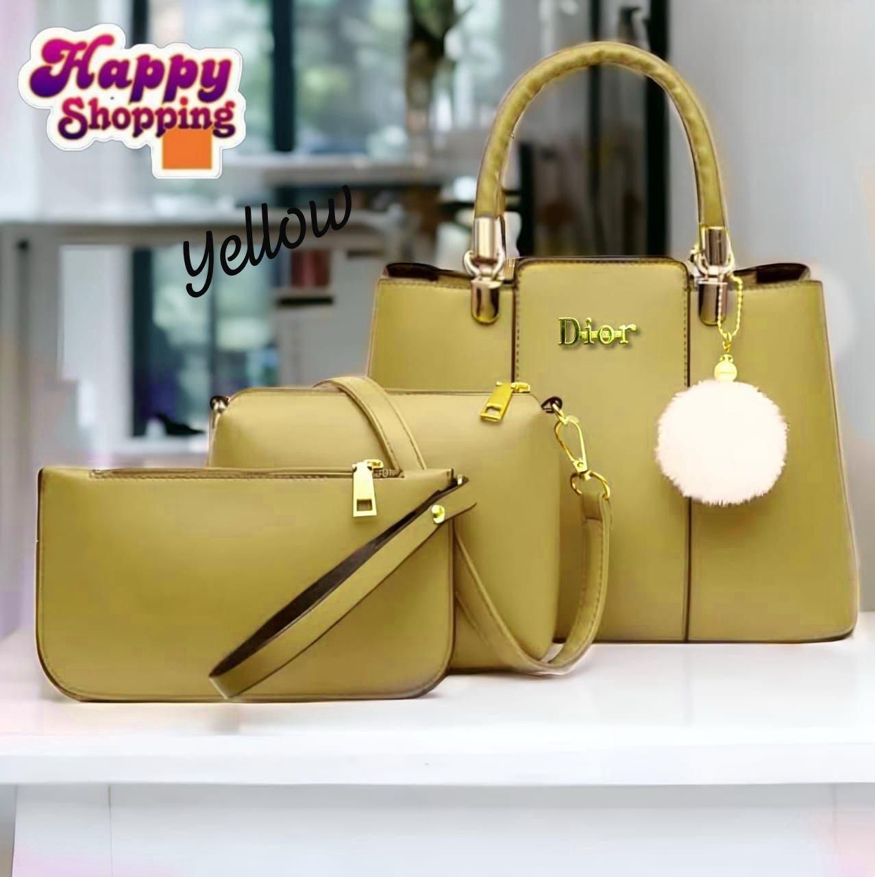 Elegant 3Pcs Shoulder Bag Set for Women – Premium Quality & Stylish Design