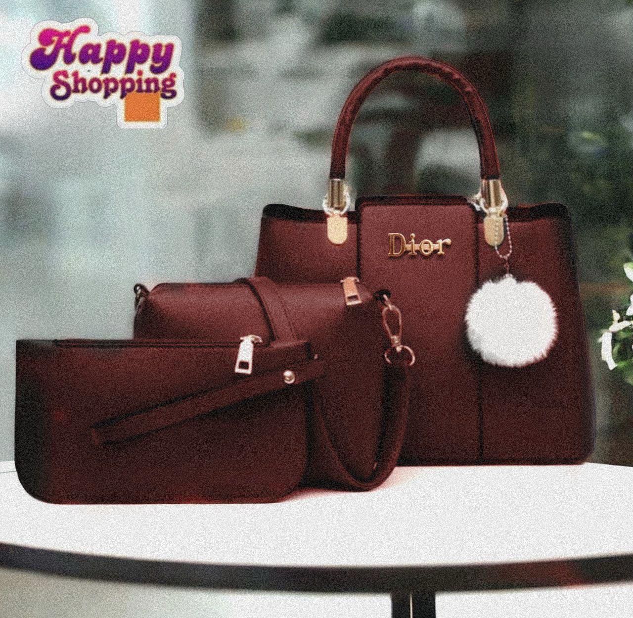 Elegant 3Pcs Shoulder Bag Set for Women – Premium Quality & Stylish Design