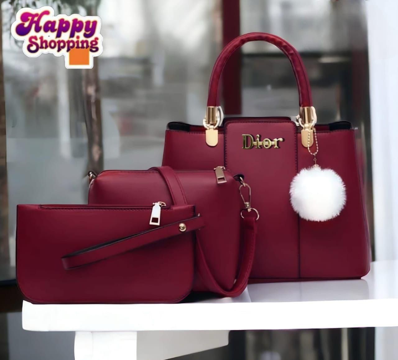 Elegant 3Pcs Shoulder Bag Set for Women – Premium Quality & Stylish Design