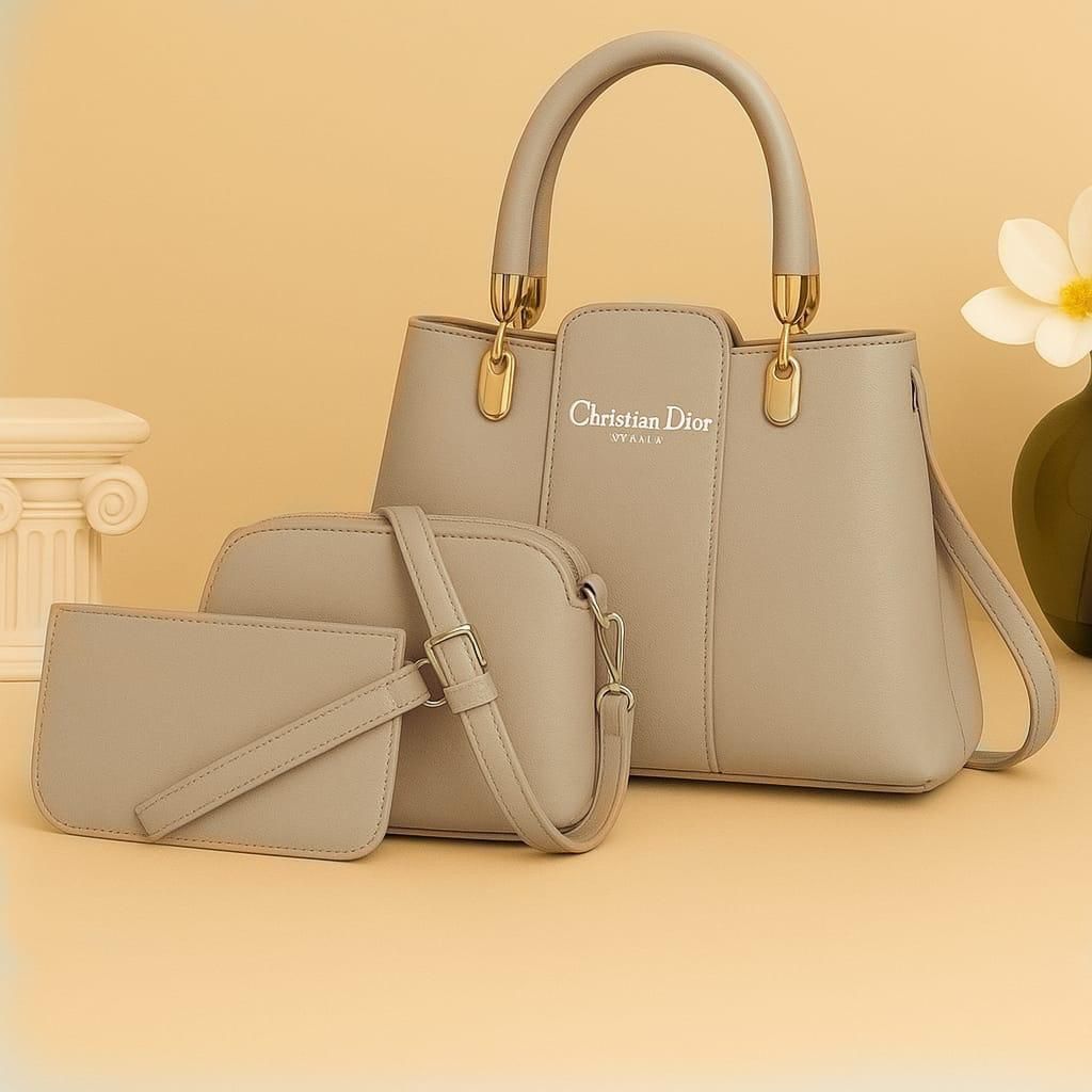 Elegant 3Pcs Shoulder Bag Set for Women – Premium Quality & Stylish Design