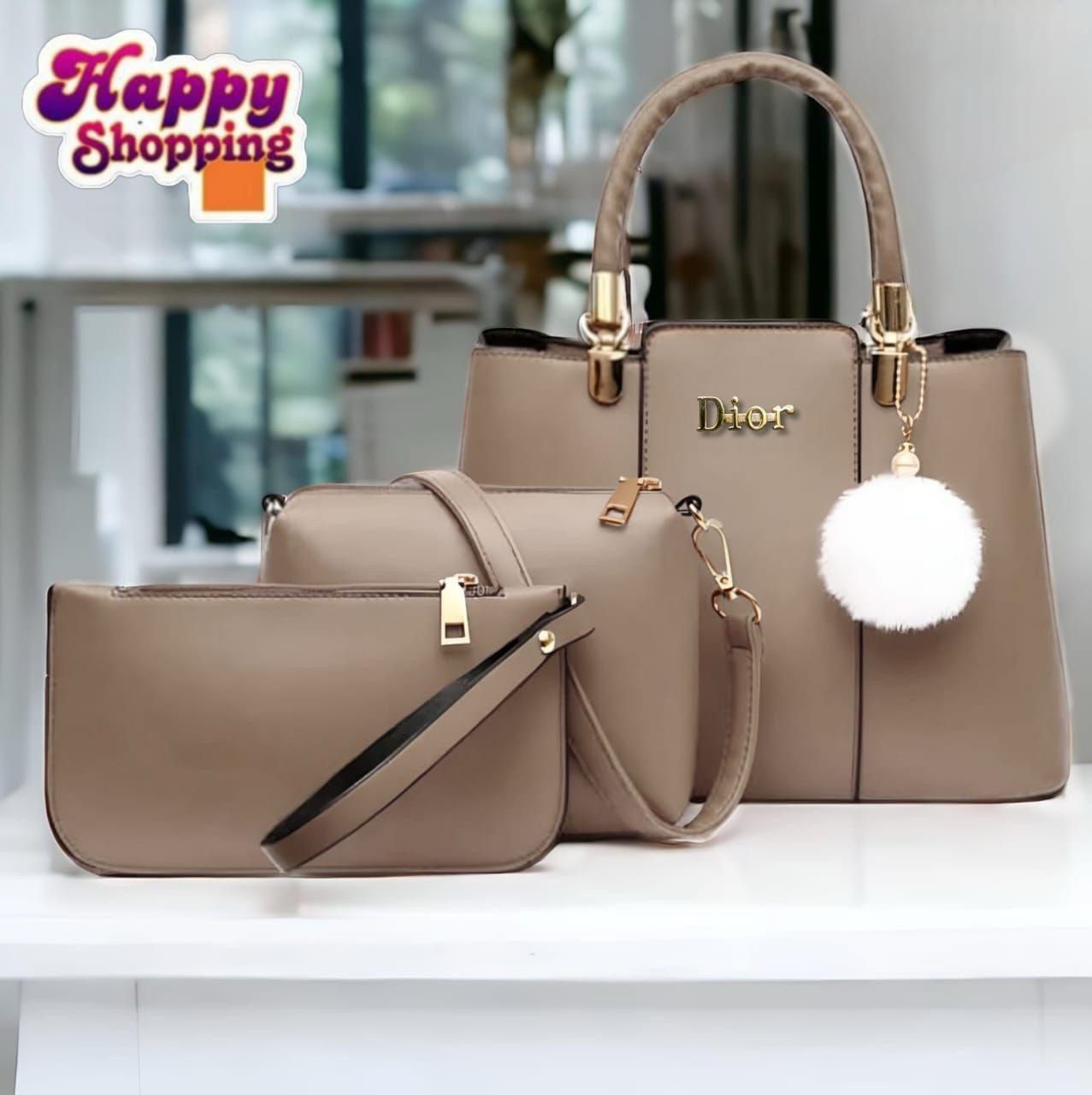Elegant 3Pcs Shoulder Bag Set for Women – Premium Quality & Stylish Design