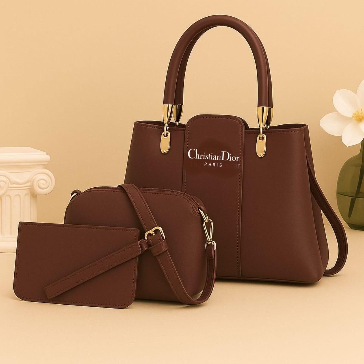 Elegant 3Pcs Shoulder Bag Set for Women – Premium Quality & Stylish Design