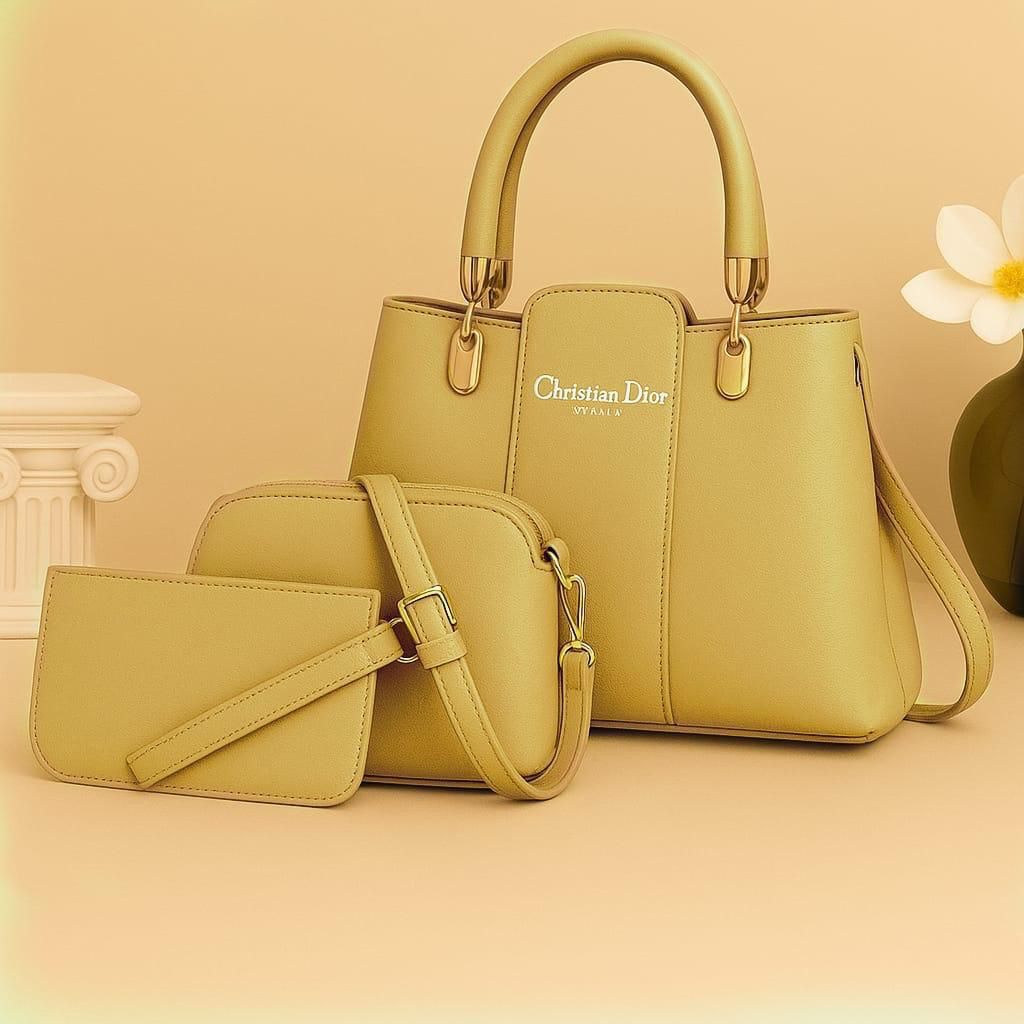 Elegant 3Pcs Shoulder Bag Set for Women – Premium Quality & Stylish Design