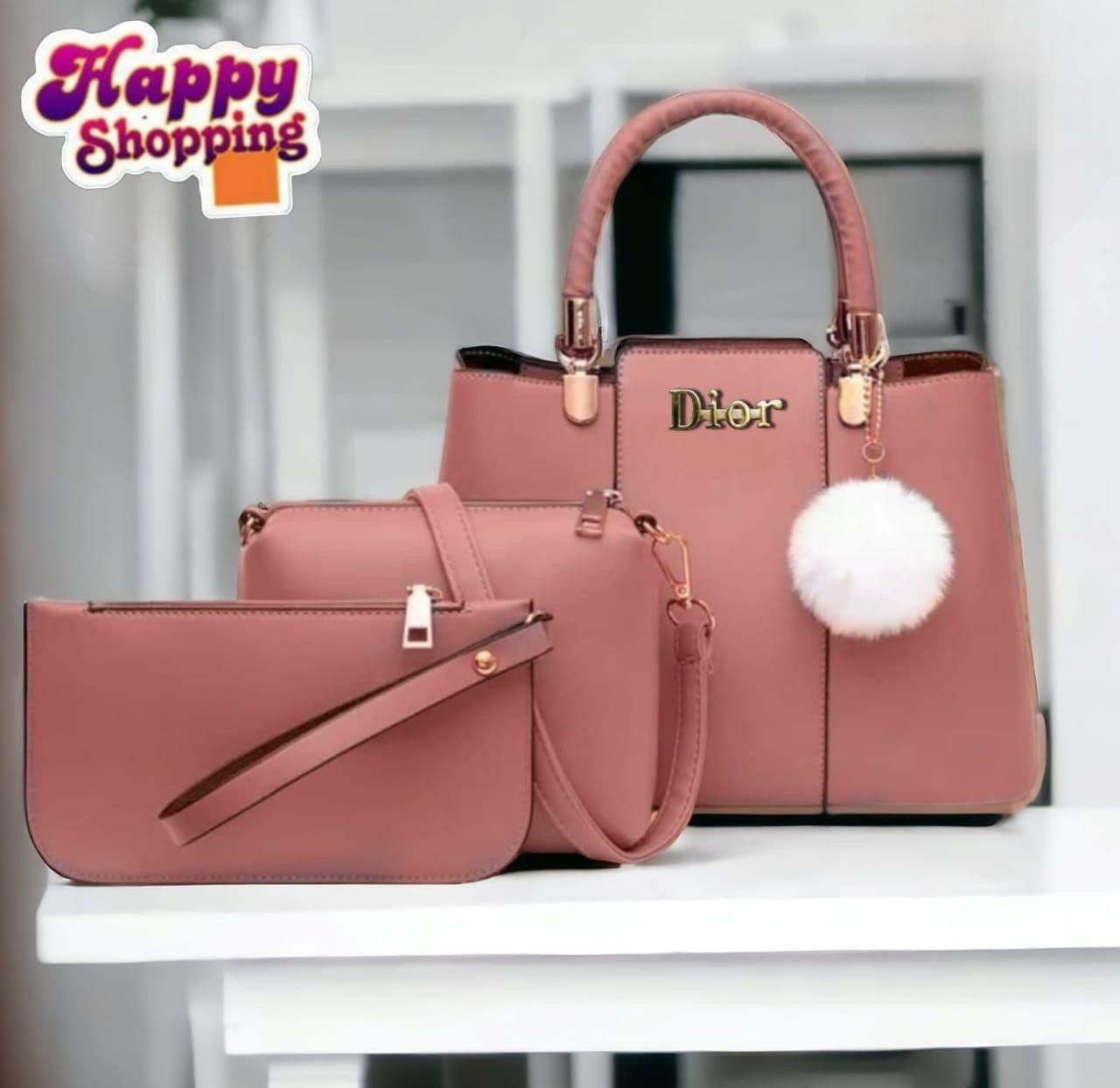 Elegant 3Pcs Shoulder Bag Set for Women – Premium Quality & Stylish Design