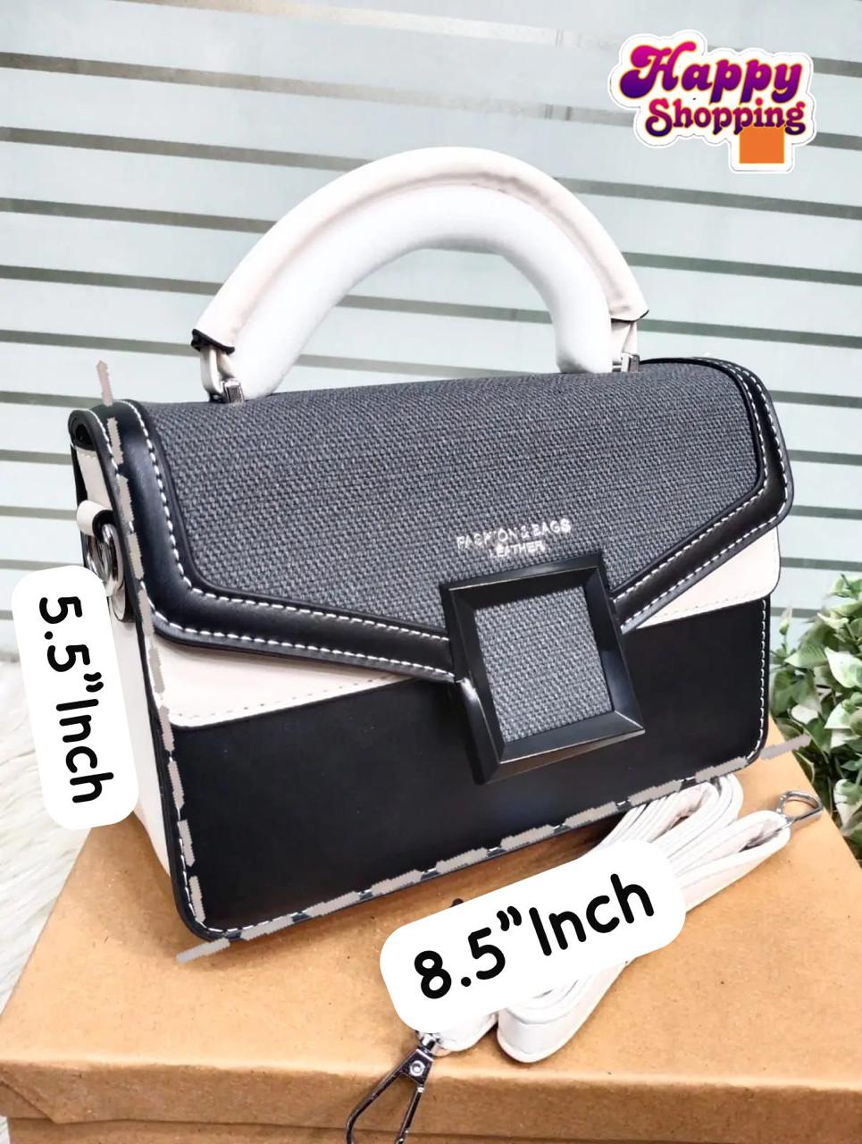Imported Leather Crossbody Bag for Girls – Premium Quality & Medium Size