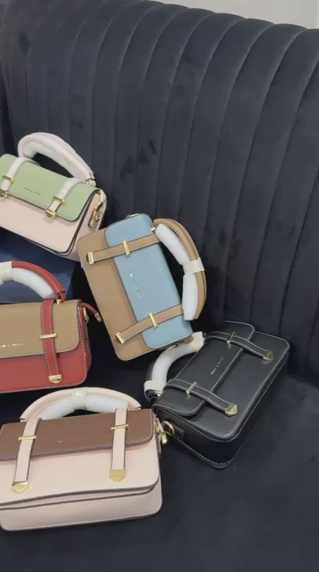 Trendy Imported Crossbody Bag with Long Belt – Spacious & Stylish Design