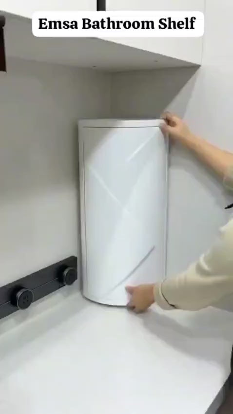 360° Rotatable Corner Storage Cabinet – Multipurpose Bathroom & Kitchen Organizer