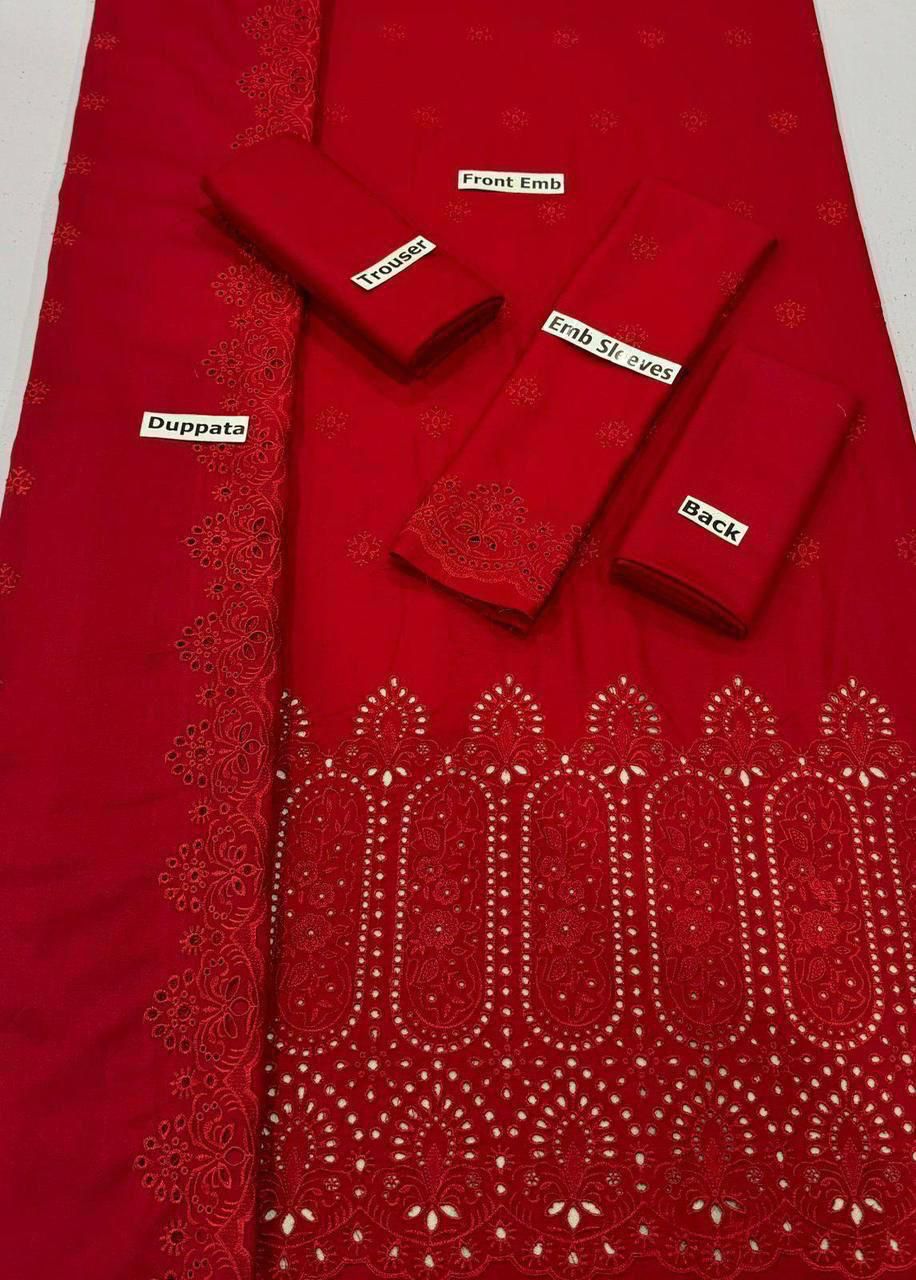 Premium winter chikankari dhanak suit with embroidered shawl