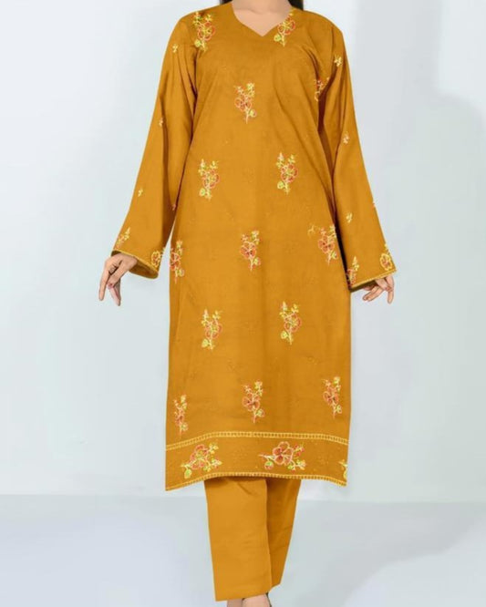 2PC Shuttle Less Pure Lawn (90/70) Summer Collection 2K25