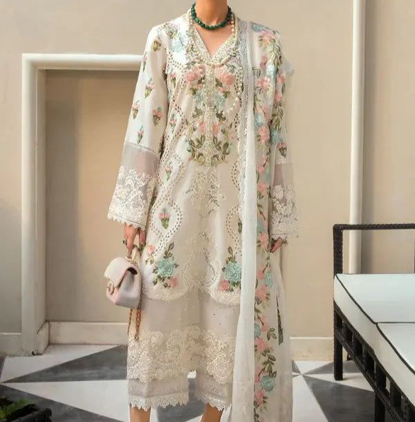Summer Luxe ’25 – Embroidered 3PC Lawn Set