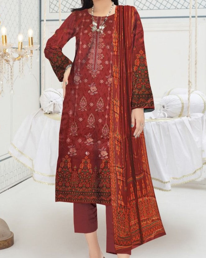 Premium Linen 3 Piece Collection Embroidered