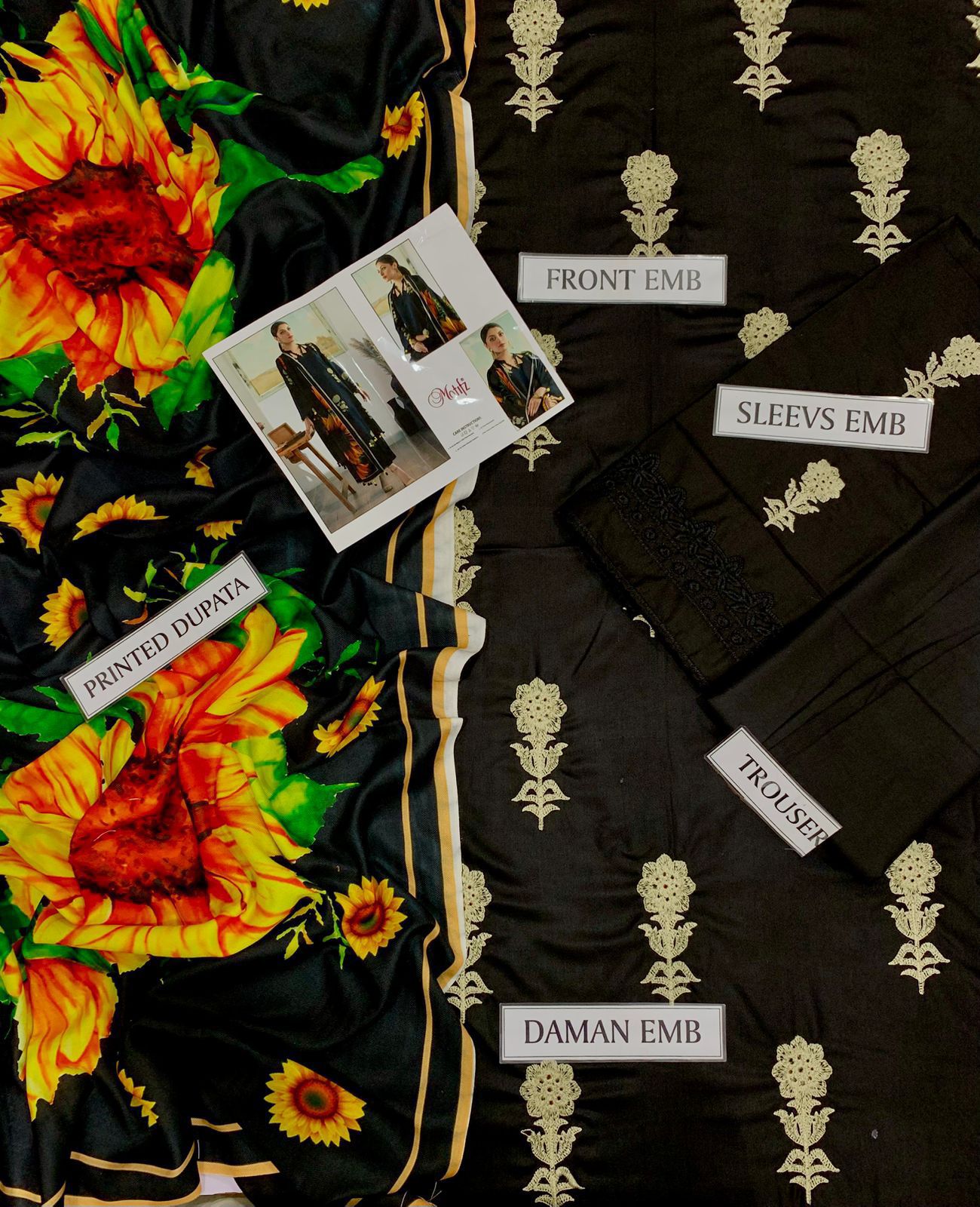 Winter Dhanak Collection 2025 3PC embroidered suit with premium air-jet fabric, embroidered shawl or printed pashmina wool