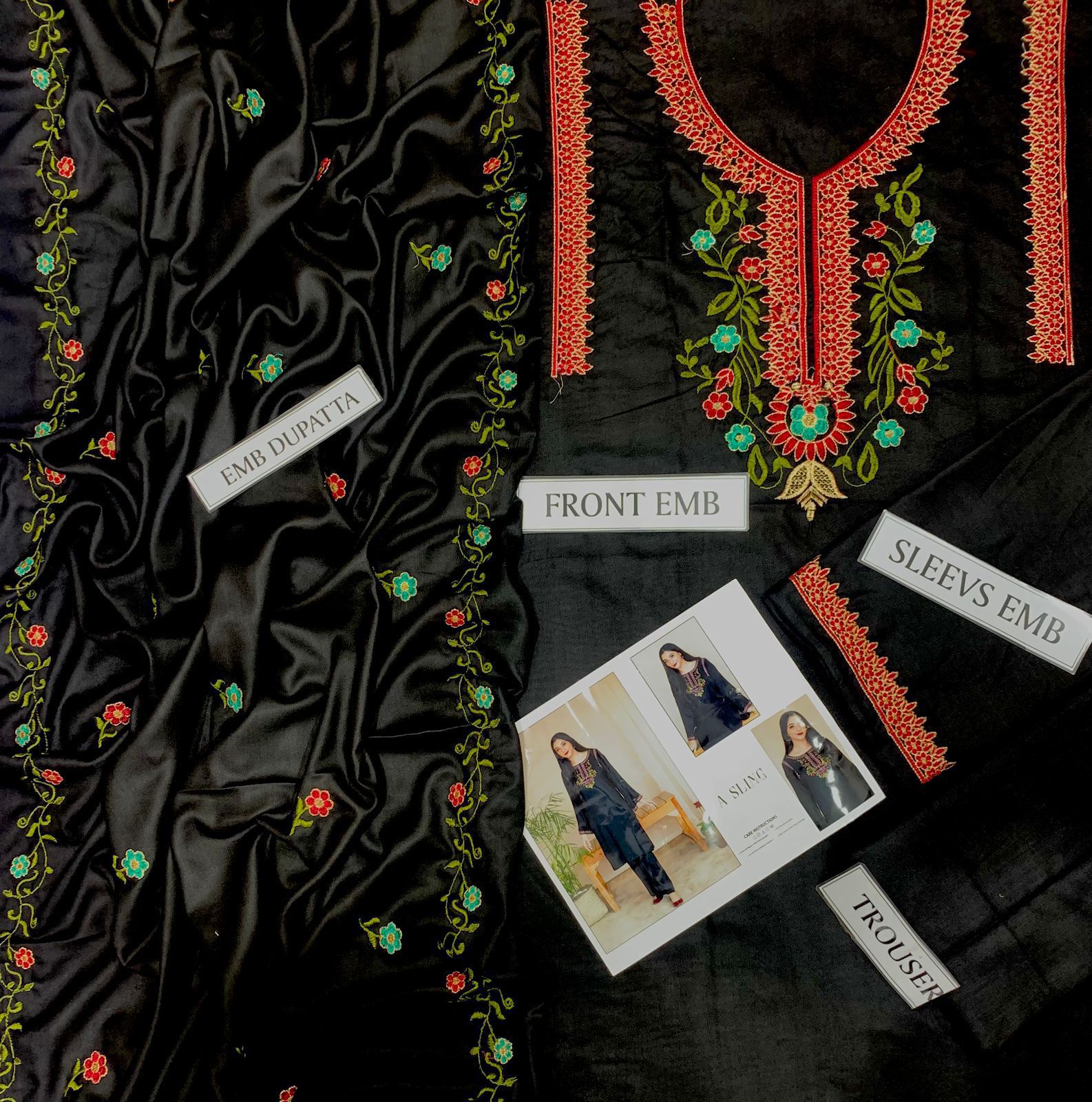 Winter Dhanak Collection 2025 3PC embroidered suit with premium air-jet fabric, embroidered shawl or printed pashmina wool