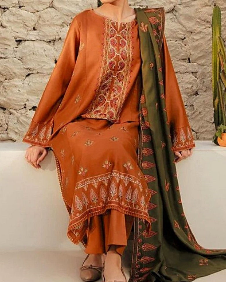 Summer Luxe ’25 – Embroidered 3PC Lawn Set