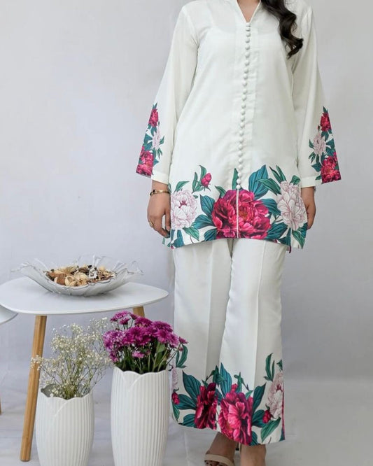 NEW ARRIVAL Shamooz Silk – Tie & Dye Digital Printed 3PC