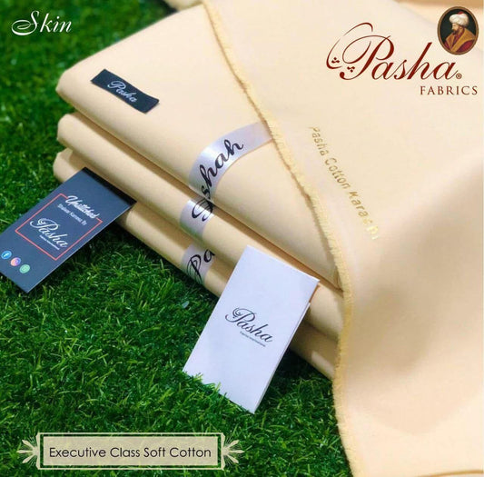 Soft Egyptian Cotton Summer Suit – Premium 4.5M Fabric (20 Shades)