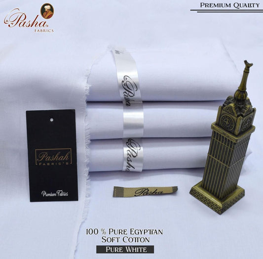 Soft Egyptian Cotton Summer Suit – Premium 4.5M Fabric (20 Shades)