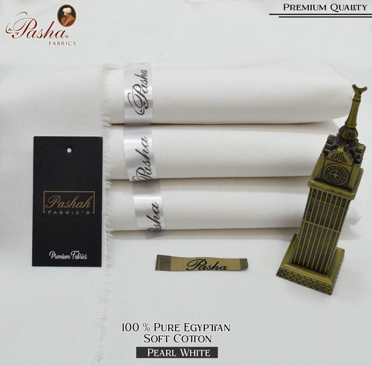 Soft Egyptian Cotton Summer Suit – Premium 4.5M Fabric (20 Shades)