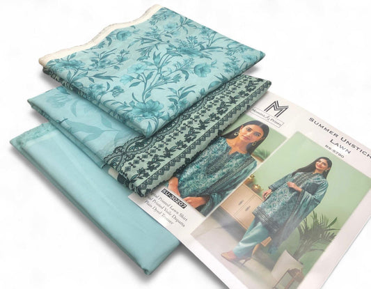 Premium 3PC Printed Lawn Suit – Guaranteed Quality
