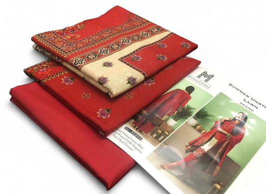 Premium 3PC Printed Lawn Suit – Guaranteed Quality