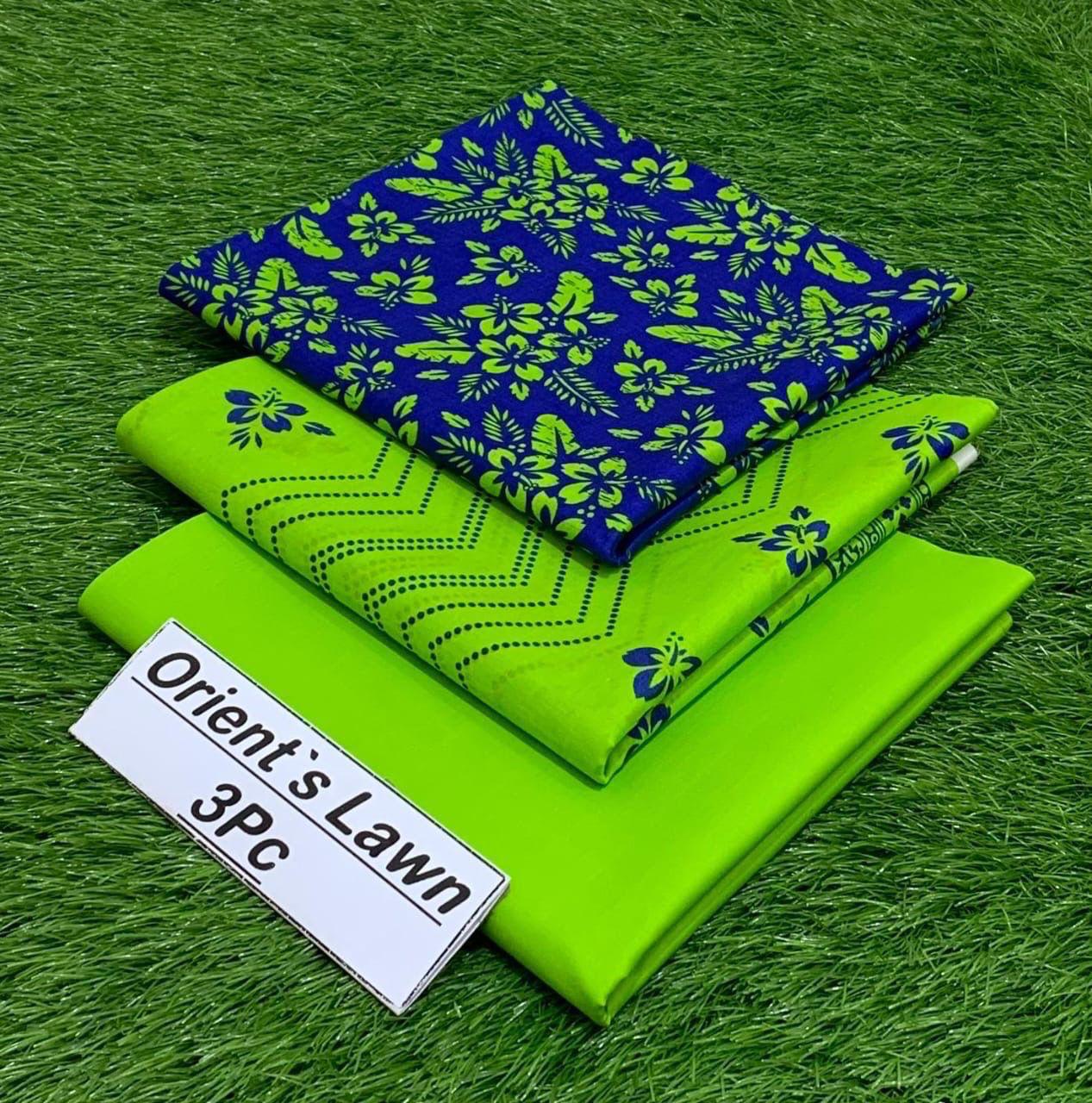 Premium 3PC Lawn Suit – 2025 Summer Collection