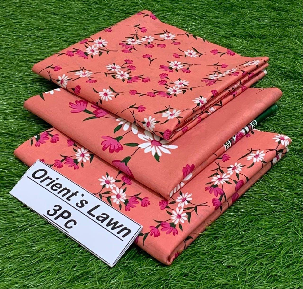 Premium 3PC Lawn Suit – 2025 Summer Collection