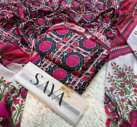 Premium 3PC Lawn Collection – Summer Edition 2025