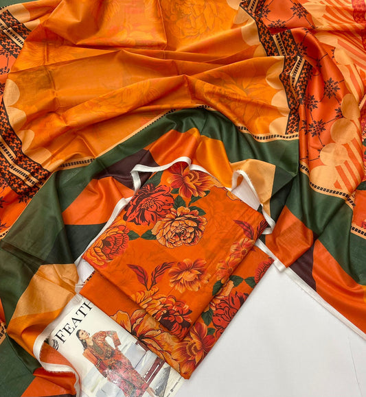 Premium 3PC Lawn Suit