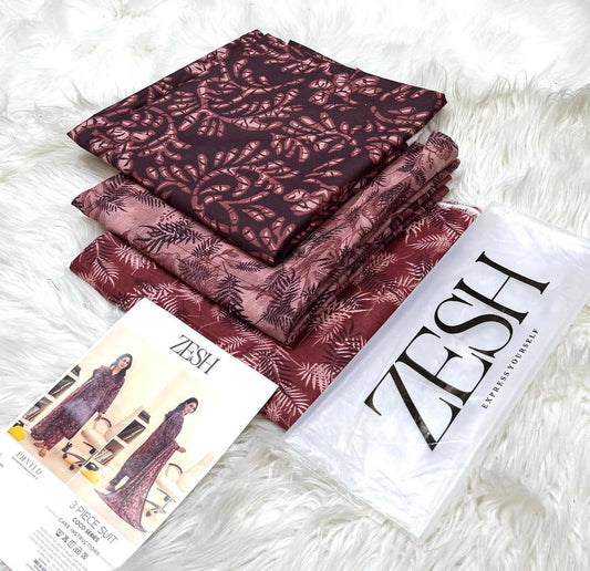 Elegant Printed Lawn Suit with Soft Dupatta – Summer 2025