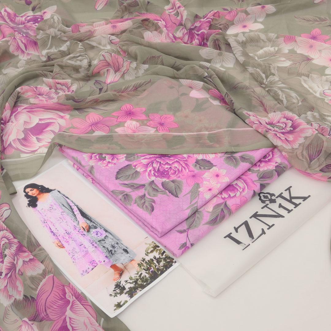 Stylish Printed Lawn – 3 Piece Set