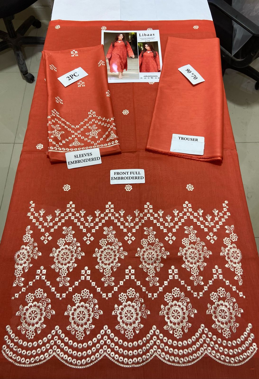 Elegant & Affordable – Embroidered Premium Lawn 2-Piece