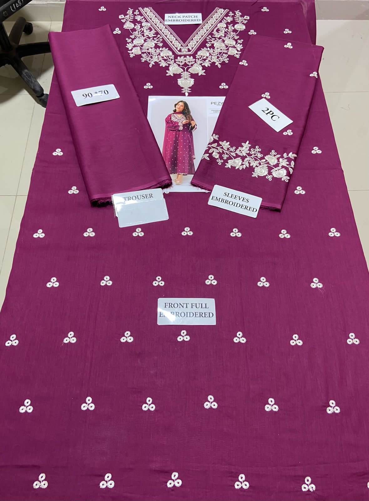 Elegant & Affordable – Embroidered Premium Lawn 2-Piece