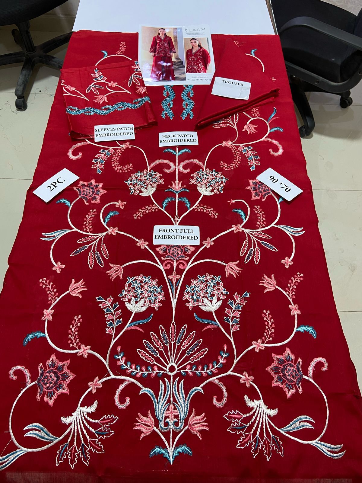 Elegant & Affordable – Embroidered Premium Lawn 2-Piece
