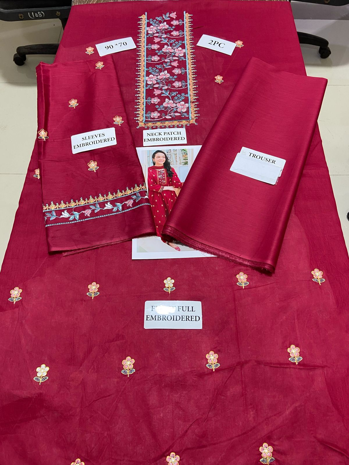 Elegant & Affordable – Embroidered Premium Lawn 2-Piece