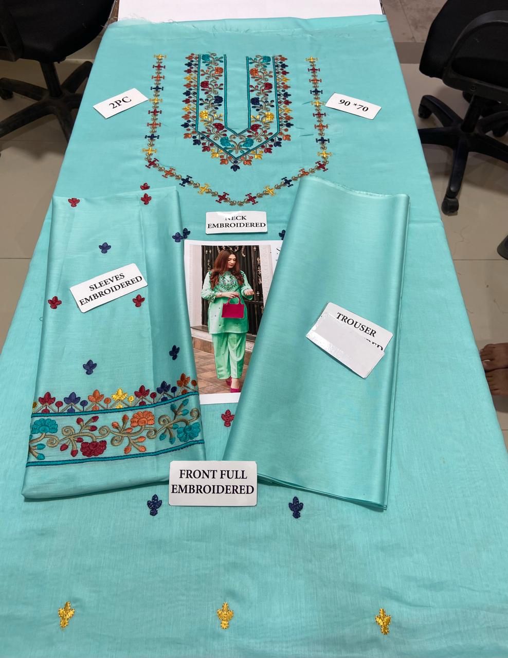 Elegant & Affordable – Embroidered Premium Lawn 2-Piece