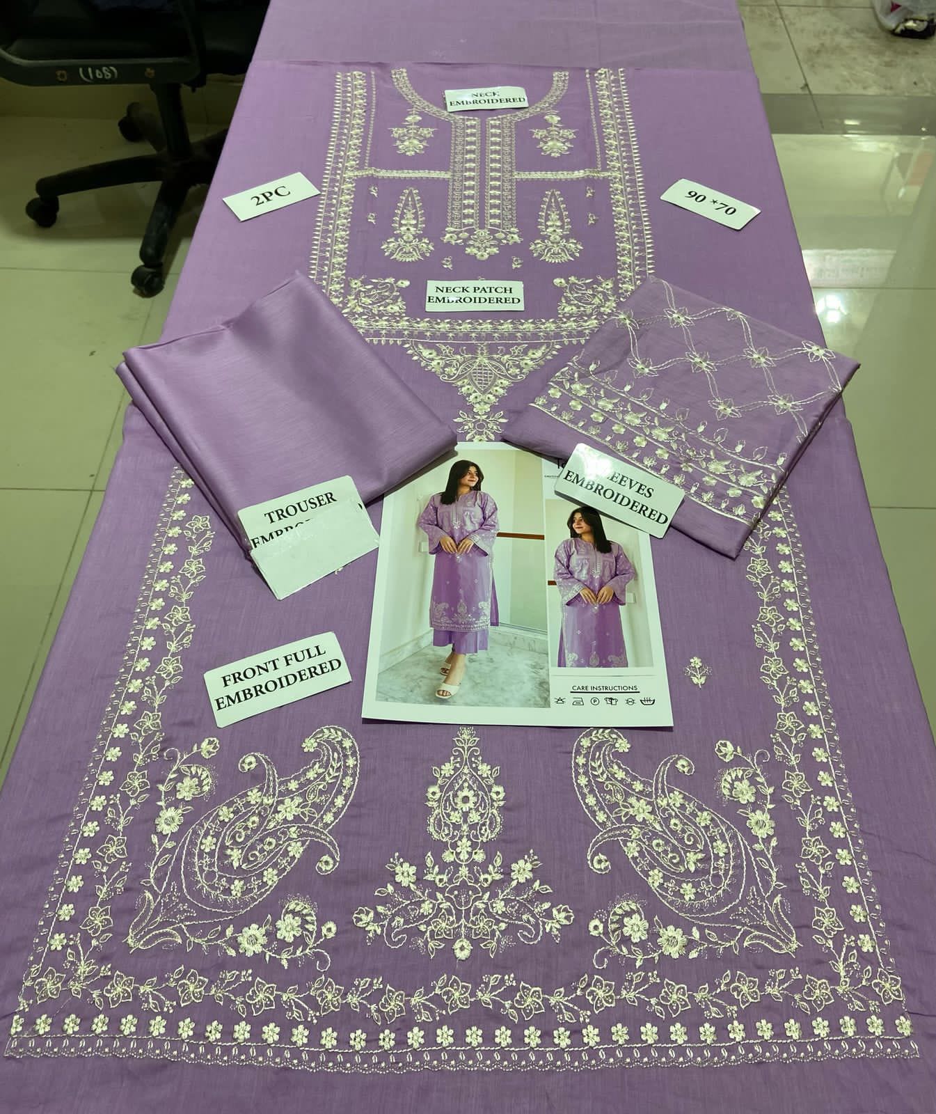 Elegant & Affordable – Embroidered Premium Lawn 2-Piece