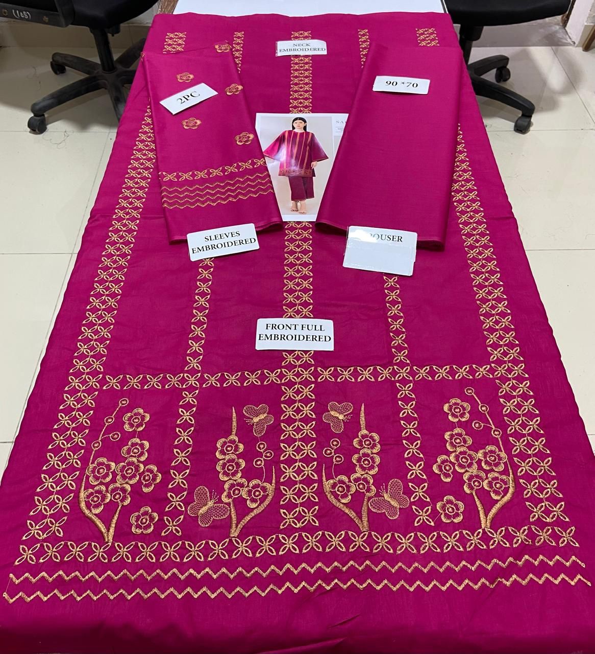 Elegant & Affordable – Embroidered Premium Lawn 2-Piece