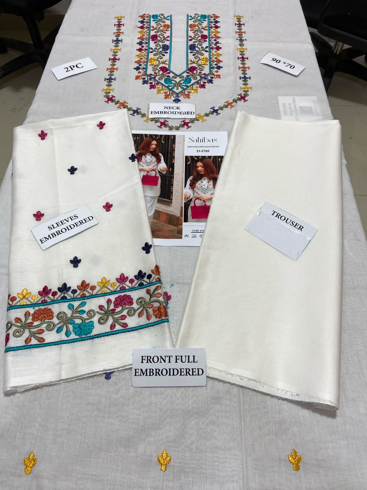 Elegant & Affordable – Embroidered Premium Lawn 2-Piece