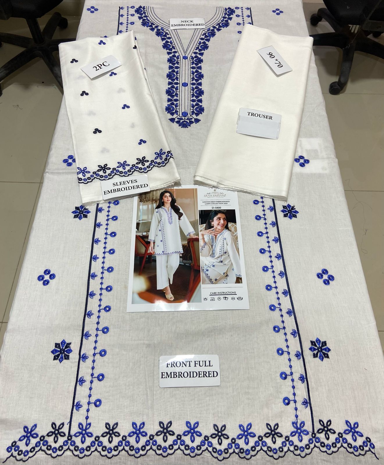 Elegant & Affordable – Embroidered Premium Lawn 2-Piece