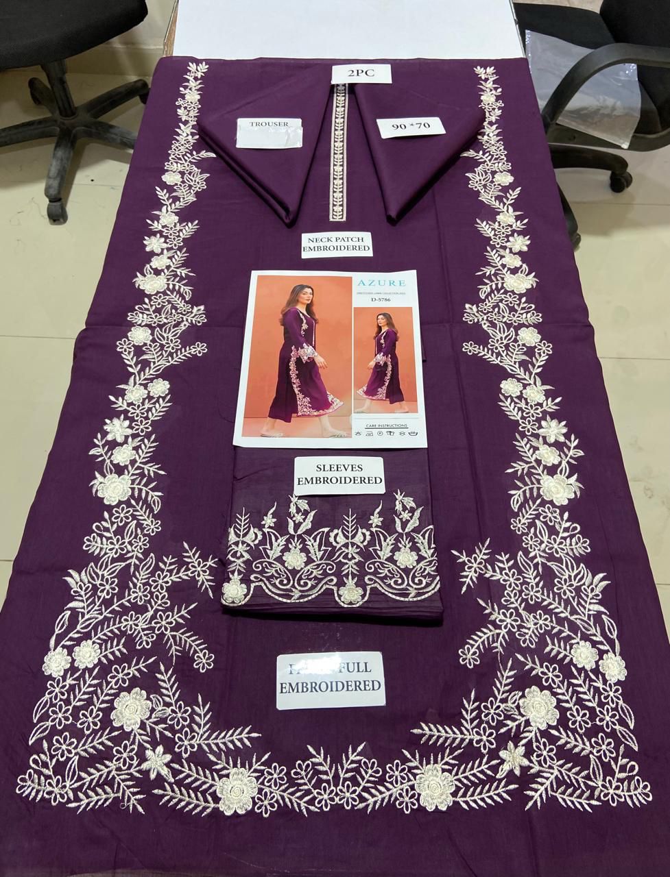 Elegant & Affordable – Embroidered Premium Lawn 2-Piece